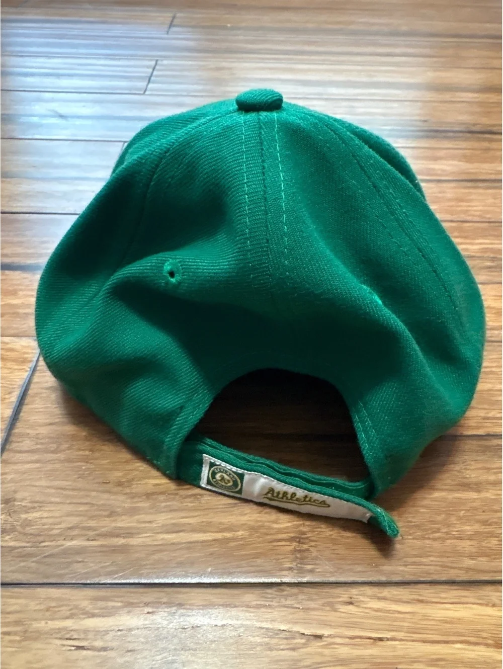 New Era 9FORTY Oakland Athletics Green Adjustable Strapback Baseball Cap Hat - Picture 4 of 8